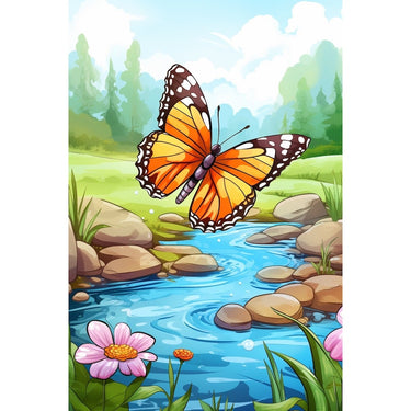 Butterfly Canvas for Kids